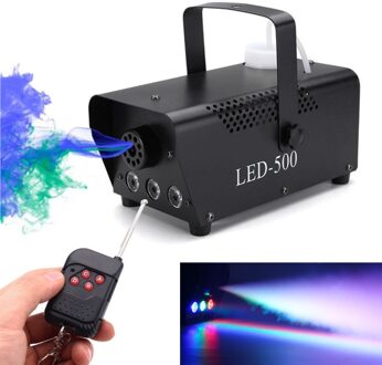 Disco Kleurrijke Rook Machine Mini Led Remote Fogger Ejector Christmas Party Stage Light Fog Machine Voor Home Party Ktv Dj dans US plug