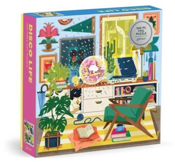 Disco Life 500 Piece Foil Puzzle -  Galison (ISBN: 9780735384712)