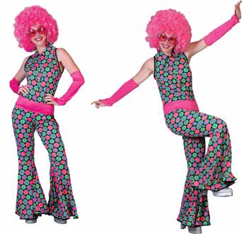 Disco Polka Dot Jumpsuit Multikleur - Print