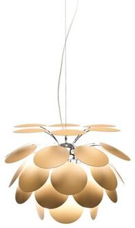 Discocó hanglamp Marset Ø35 - mat beige - Hoogte 28 x Diameter 35