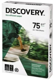 Discovery Kopieerpapier Discovery A3 75gr wit 500vel