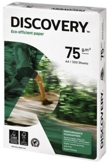Discovery Kopieerpapier Discovery A4 75gr wit 500vel