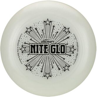 Discraft frisbee Ultrastar Nite Glow 175gr Wit