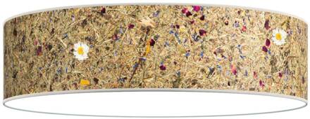 Discus plafondlamp 55cm Almwiese hooi, kleurrijk