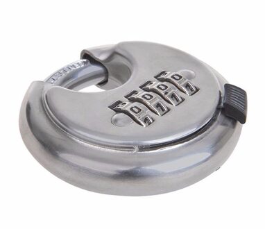 Discusslot - 70 mm - cijfer combinatie - gehard staal - slot - cijferslot