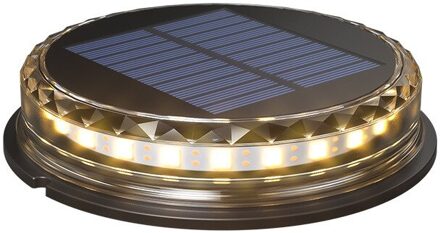 Disk Lichten Duurzaam Zonne-energie Straat IP65 Waterdichte 17 Led Begraven Licht Ground Lamp Outdoor Landschap Licht 1stk