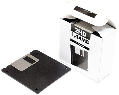 Diskettes MF2HD 10 stuks 1.44mb HD floppy disks ongeformatteerd