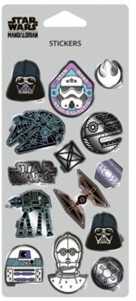 Disney 100 black collection star wars - stickers pop up