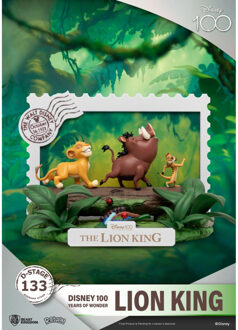 Disney 100 Years of Wonder D-Stage PVC Diorama Lion King 10 cm