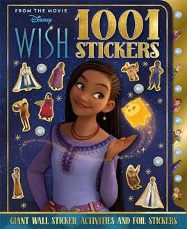 Disney 1001 Stickers - Spelletjes - Kleurplaten & Meer - 3+ Jaar