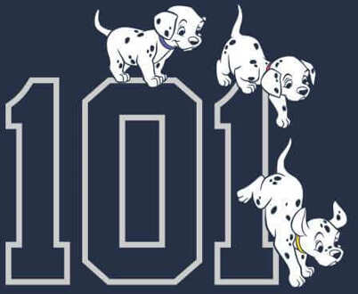 Disney 101 Dalmatians 101 Doggies Hoodie - Navy - L