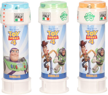 Disney 3x Disney Toy Story bellenblaas flesjes met bal spelletje in dop 60 ml voor kinderen