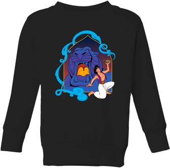 Disney Aladdin Cave Of Wonders kindertrui - Zwart - 122/128 (7-8 jaar) - Zwart - M