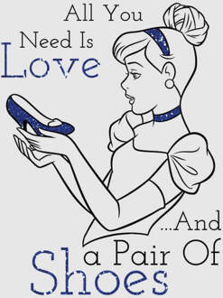 Disney Assepoester All You Need Is Love Dames T-shirt - Grijs - XL
