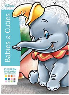 Disney Babies & Cuties Kleuren Op Nummer Voor Volwassenen