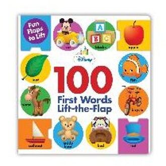 Disney Baby 100 First Words Lift-The-Flap