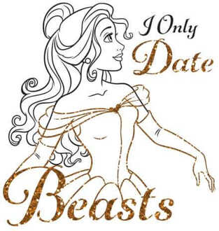 Disney Belle en het Beest I Only Date Beasts Dames trui - Wit - M