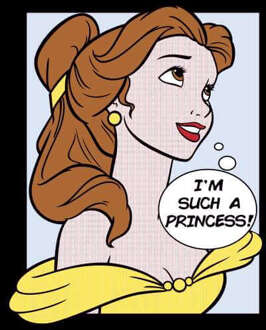 Disney Belle en het Beest Prinses Belle Pop Art Dames Trui - Zwart - M