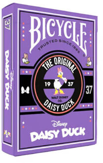 Disney Bicycle daisy duck speelkaarten deck (pak van 56) Paars - One size