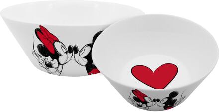 Disney Bowl Mickey Kiss Sketch