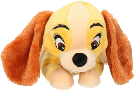 Disney Bruine Disney Lady hond knuffels 25 cm knuffeldieren - Knuffeldier