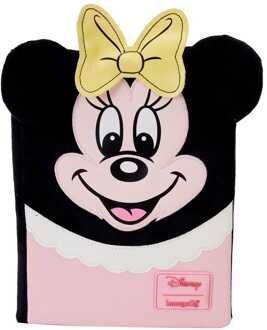 Disney by Loungefly Plush Notebook 100th Anniversary Minnie Cosplay