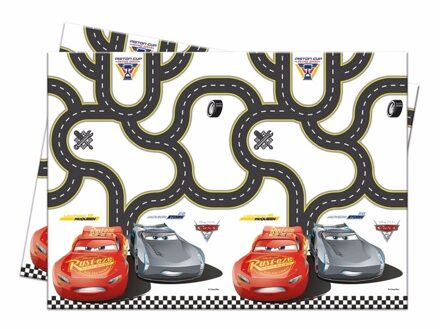 Disney Cars tafellaken 180 cm - Feesttafelkleden Multikleur
