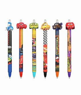 Disney cars uitwisbare gelpen, assorti