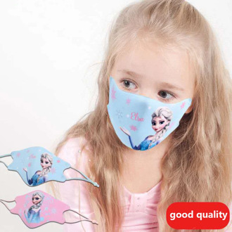 Disney children's masks cartoon cute Cosplay accessories Frozen Spider-Man anime character boys girls kids gift Fast Delivery