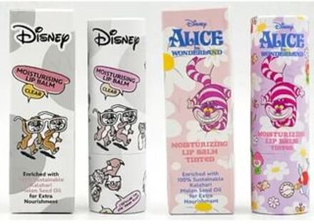 Disney Chip n Dale + Cheshire Cat Moisturising Lip Balm Duo Set 1 set