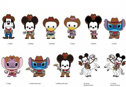 Disney Classic Western 3D Foam Bag Clips Series 72 Display (24)