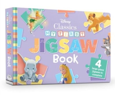Disney Classics: My First Jigsaw Book - 4 Large-Piece Jigsaws To Complete! - Walt Disney