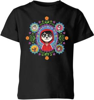 Disney Coco Remember Me Kinder T-shirt - Zwart - 98/104 (3-4 jaar) - XS