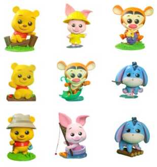 Disney Cosbi Mini Figures Winnie the Pooh 8 cm Blind Box Display (8)