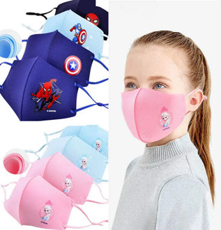 Disney Cosplay Accessories anime Children face masks model frozen for children protection fashion props fast delivery