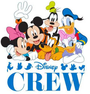 Disney Crew t-shirt - Wit - 5XL