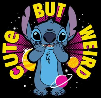 Disney Cute But Weird Unisex T-Shirt - Black - XS Zwart