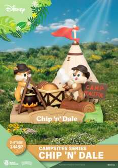 Disney D-Stage Campsite Series PVC Diorama Chip & Dale Special Edition 10 cm