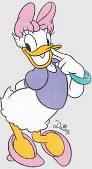Disney Daisy Duck Klassieke Pose Dames T-shirt - Grijs - 3XL
