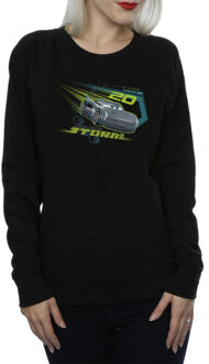 Disney dames cars jackson storm sweatshirt Zwart
