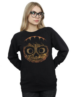 Disney dames coco miguel face sweatshirt Zwart - XXL