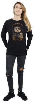 Disney dames coco miguel gezicht poster sweatshirt Zwart - XL
