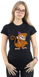 Disney Dames/Dames Aladdin Boos Abu Katoenen T-Shirt (Zwart) - maat L