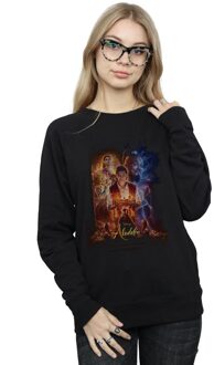 Disney Dames/Dames Aladdin Film Poster Sweatshirt (Zwart)