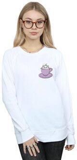 Disney Dames/Dames Aristocats Marie In Cup Borstprint Sweatshirt (Wit)