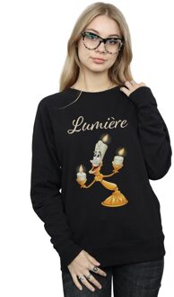 Disney Dames/Dames Beauty And The Beast Be Our Guest Sweatshirt (Zwart)