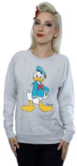 Disney Dames/Dames Boos Donald Duck Heather Sweatshirt (Heide Grijs) - maat 2XL