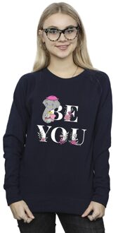 Disney Dames/Dames Dumbo Be You Sweatshirt (Marineblauw) Navy - M
