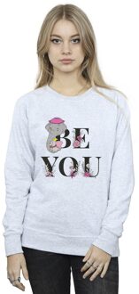 Disney Dames/Dames Dumbo Be You Sweatshirt (Sportgrijs) - maat XL Lichtgrijs