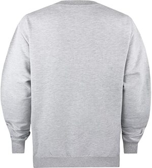 Disney Dames/dames Hello Mickey Mouse Sweatshirt (Lichtgrijs/zwart) - maat L